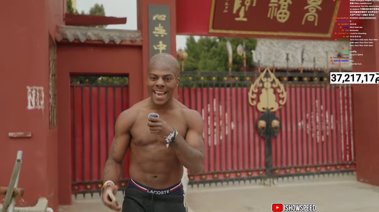 光頭造型！Speed中國行來到鄭州少林寺，上香拜佛學(xué)功夫