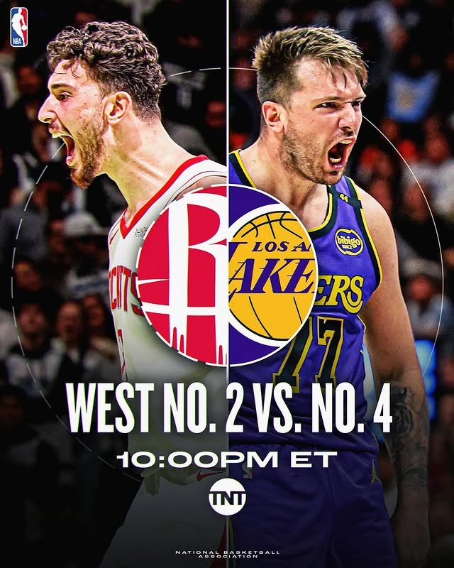 狂野西部焦點大戰(zhàn)！NBA官方發(fā)布火湖大戰(zhàn)海報：申京VS東契奇